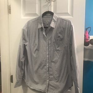 a new day button down